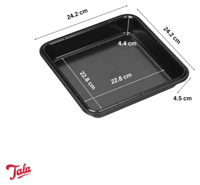 Zdjęcie produktu dla Kwadratowa forma do pieczenia, nieprzywierająca, 23 cm - Tala | Performance