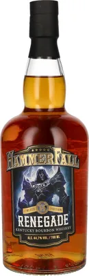 Image de HammerFall Renegade Kentucky Bourbon Whiskey Limited Edition 44,7% Vol. 0,7l