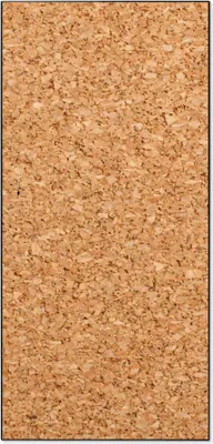 Produktbild von Stahl Magnettafel Hochformat 78x37cm Kork