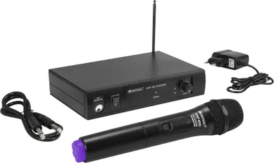 Immagine prodotto di OMNITRONIC VHF-101 Funkmikrofon-System 200.10MHz (13073026)