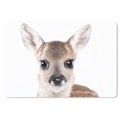 Produktbild von MuchoWow® Mauspad Mousepad Hirsche - Tiere - Braun - Natur 27x18 cm - Mousepads - Maus Mat - Pad - Mausunterlage - Büroartikel - Desk Matten