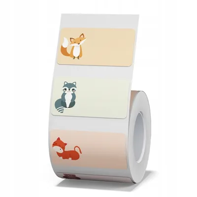 Obrázek produktu pro .NIIMBOT Nálepky 40*20mm ANIMALS 320ks pro B21/B3S/B1 Original