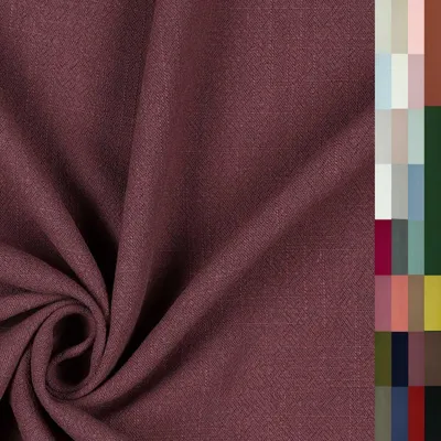 Viskose Leinen Stoff uni ab 0,5 m x 1,37 m 032 - mauve