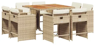 Zdjęcie produktu dla VidaXL 3211204, Kremowy, Biały, Żywica, Stal, 505 mm, 500 mm, 790 mm