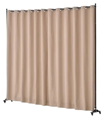 Produktbild von Raumteiler Trennwand Paravent Stellwand Einzelpanel, Tragbarer Sichtschutz für Büro Schlafzimmer Esszimmer Arbeitszimmer Balkon