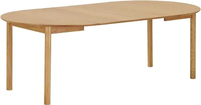 Produktbild von Jona Esstisch 120, 170, 220cm inkl. 2 Einlegeplatten Echtholzfurnier.