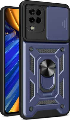 Produktbild von Hülle für Samsung Galaxy A06 4G Magnetische Ring Ständer Halter Dia Kameraschutz TPU Bumper Silikon Schutzhülle Blau