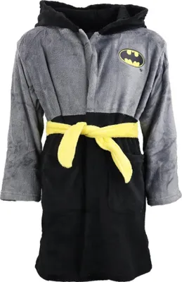 Produktbild von DC Comics Batman Kinder Hausmantel Bademantel mit Kapuze – 98/104