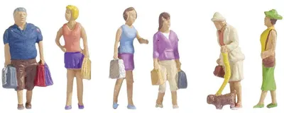 Ladenlandschaft Modellbau H0 Kunststoff Bausatz Figur