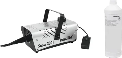 Produktbild von EUROLITE Set Snow 3001 Schneemaschine + Schneefluid 1l