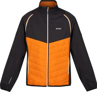 Produktbild von Regatta - "Steren Hybrid" Softshelljacke für Herren RG9163 (XXL) (Orangen Pfeffer/Asche)