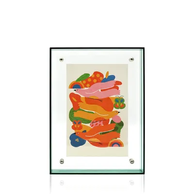 Produktbild von Bilderrahmen Acryl, 10 x 15 cm, türkis