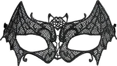 Image de Masque en dentelle de chauve-souris - Masque de carnaval vénitien