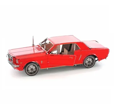 Immagine prodotto di Puzzle 3D METAL EARTH Ford Mustang 1965 (rosso)