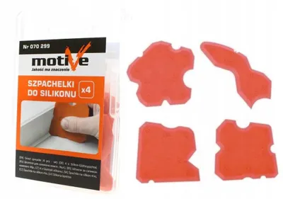 Image de Kit de pâte à joints en silicone, 4 pièces, pour lisser les joints. Référence : 070 299