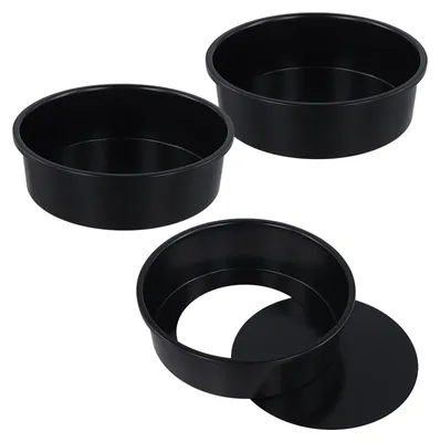 Produktbild von Set von 3 Runden Kuchenformen mit Herausnehmboden, 20 cm