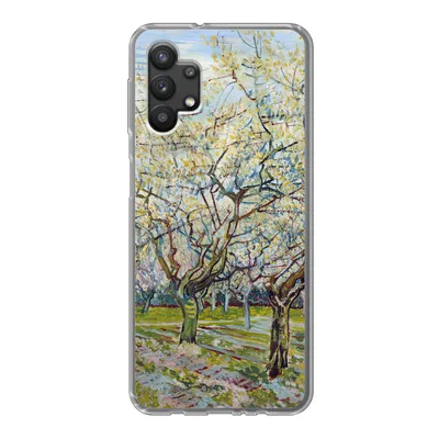 Produktbild von MuchoWow® Handyhülle Schutzhülle Hülle für Samsung Galaxy A32 5G Blühender Obstgarten - Vincent van Gogh Silikon Softcase Handy Hülle - Softcase