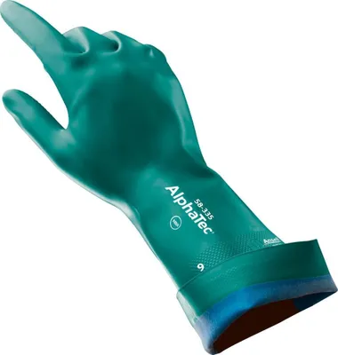 Produktbild von Ansell Handsch. AlphaTec 58-335,Nitril, grün, Gr. 7