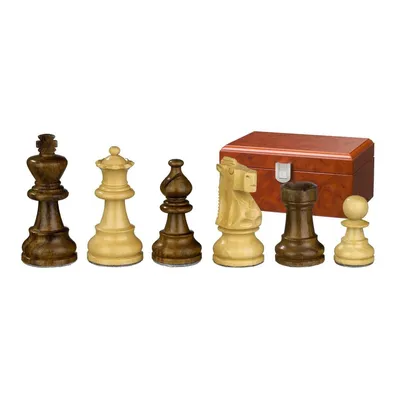 Produktbild von Philos Schachfiguren Holz Napoleon Set Königshöhe 65 mm klassisch