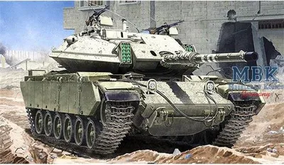 Obrázek produktu pro Model Kit tank 13281 - MAGACH 6B GALBATASH (1:35)