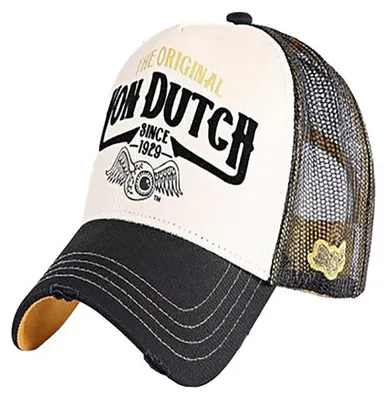 Produktbild von Von Dutch Trucker Cap THE white/black