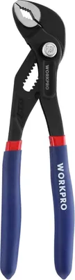 Produktbild von WORKPRO Profi Wasserpumpenzange 180mm verstellbar aus Cr-V Stahl verbesserte Ergonomie