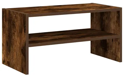 Produktbild von vidaXL Schuhregal Stapelbar Räuchereiche 60x30x30,5 cm