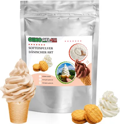 Image de Biscuit crème Cookie Glace danoise en poudre 333 g