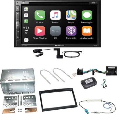 Produktbild von Pioneer AVH-Z5200DAB Android Auto Einbauset für Citroen C2 C3 Berlingo Jumpy