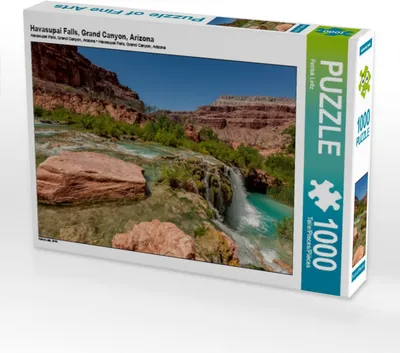 Produktbild von Calvendo Havasupai Falls, Grand Canyon, Arizona 1000 Teile Puzzle quer 640x480mm, Leitz Patrick; 7435405