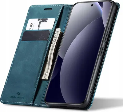 Obrázek produktu pro Pouzdro s klopou SPACECASE Wallet pro Redmi Note 15 Pro 5G Modré