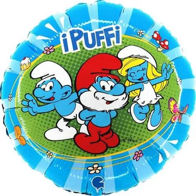 Obrázok produktu pre Fóliový balónek Šmoula - Šmoulové - 46 cm