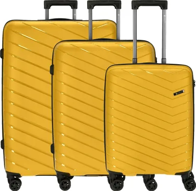 Produktbild von CHECK.IN Orlando - Trolley-Set 3tlg. (gelb)