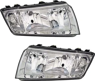 Produktbild von TYC Scheinwerfer Set für Skoda Fabia 1 6Y 8/1999-2/2008 Chrom H3 H7 LWR