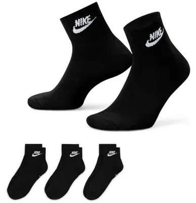 Image de Nike EVERYDAY ESSENTIAL (3 PAIRES) NOIR M