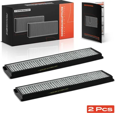 Immagine prodotto di Frankberg 2x filtro aria cabina a carboni attivi per Mercedes-Benz 124 notchback W124 T-Model S124 Classe E W124 1992-1998