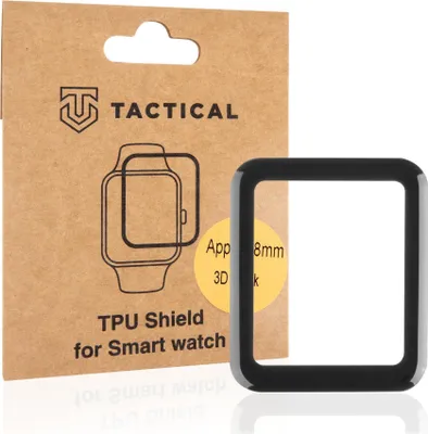 Obrázok produktu pre Tactical TPU Fólia pre Apple Watch 38mm - Čierna KP8550