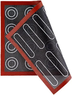 Immagine prodotto di Tappetino in silicone, antiaderente, 40 x 30 cm, per forno e cottura
