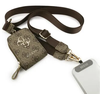 Produktbild von Handy Lanyard Guess Universal Crossbody Strap mit purse, Braun
