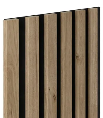 Zdjęcie produktu dla Lamele ścienne na czarnym filcu 6L Marbet Design WOODLINE 270x30 cm Jackson  1 szt.