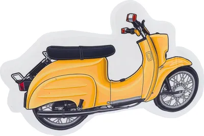 Produktbild von Sofakissen - Simson* Schwalbe KR51 - saharabraun