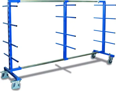 Produktbild von Variofit Tragarmwagen zweiseitig, Abmaße:2100x830 mm
