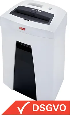 Zdjęcie produktu dla HSM Securio C16, Rozdrabnianie przez cięcie cząstek, 22,5 cm, 4 x 25 mm, 25 l, 55 dB, 2640 mm/min