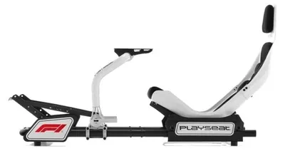 Immagine prodotto di Playseat Formula Instinct - F1 Edition Sedia da gioco universale Seduta imbottita Nero, Bianco