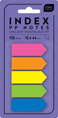 Immagine prodotto di Note adesive Interdruk Indice PP - frecce