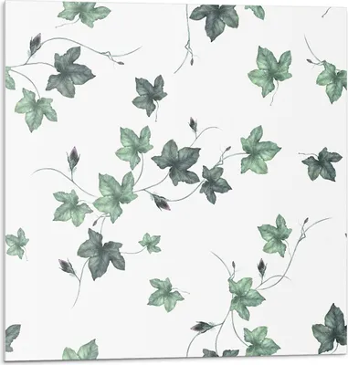 Immagine prodotto di Foglie su sfondo chiaro - Piastrelle autoadesive - Piastrelle in PVC - Piastrelle in vinile - Piastrelle autoadesive 3D - Piastrelle adesive - Piastrelle per cucina e bagno - 9 pezzi30 x 30 cm