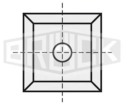 Zdjęcie produktu dla Most HW-VS 13x13x2,5 mm B20 | 22013013