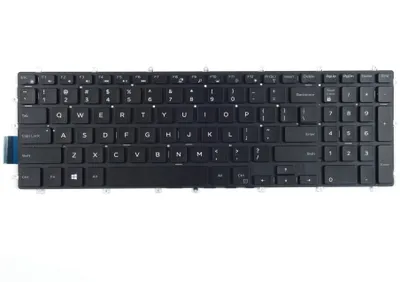Zdjęcie produktu dla Tradebit - Klawiatura do DELL | English US QWERTY INT | Pełna kompatybilność | Wysokiej jakości materiały | Modele: Inspiron 15 5000 P66F 5570 5565 7567 G3 3579