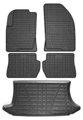 Produktbild von OMAC Fußmatte Gummi für FORD Fiesta Mk5 Schrägheck (JH1, JD1, JH3, JD3)