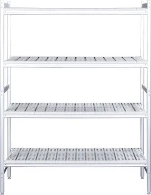 Produktbild von SARO Alu- Regalboden mit Kunstoffrosten 373x1062mm